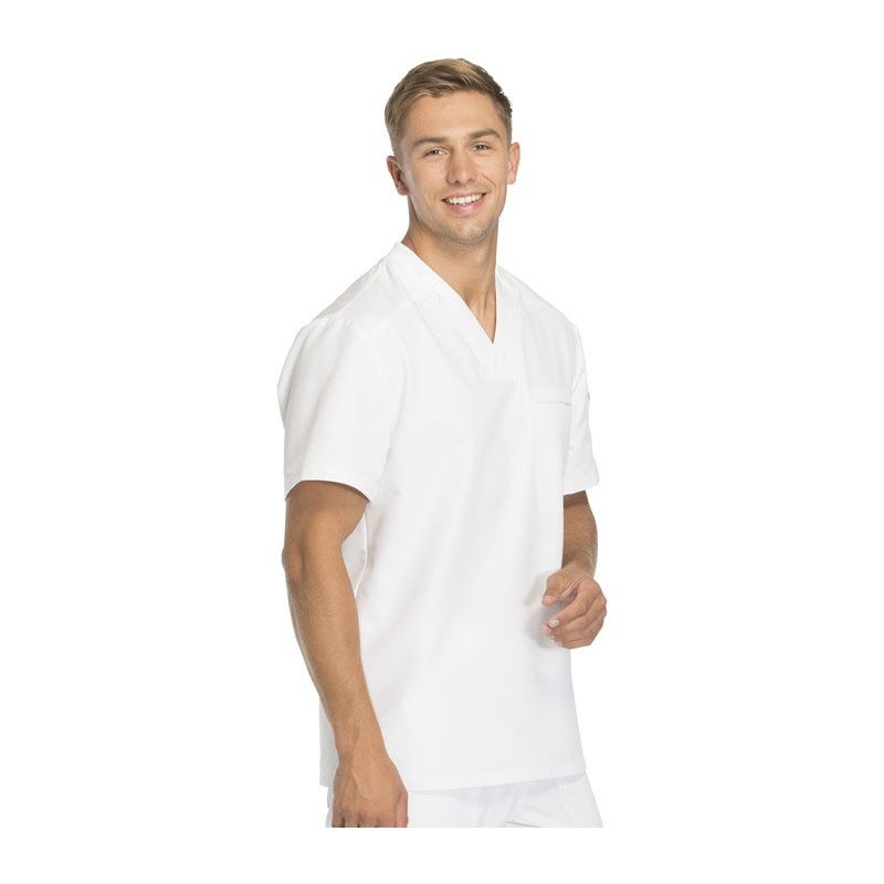 Tunique medicale homme moderne blanc Dickies cotepro