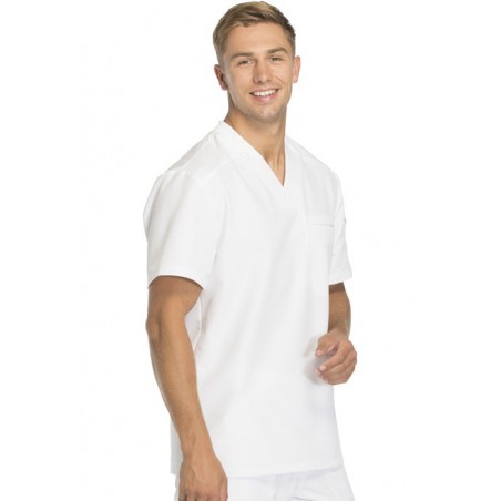 Tunique medicale homme moderne blanc Dickies cotepro