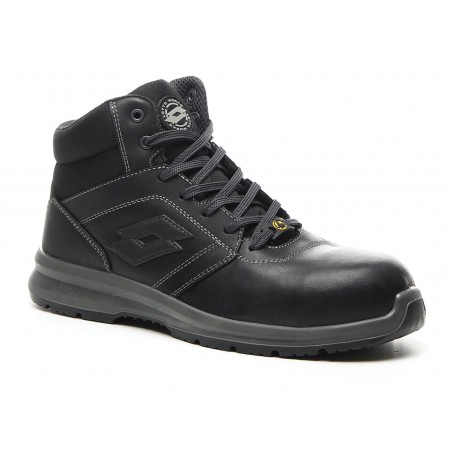 Chaussure securite montante race mid 400 noir Lotto Works cotepro