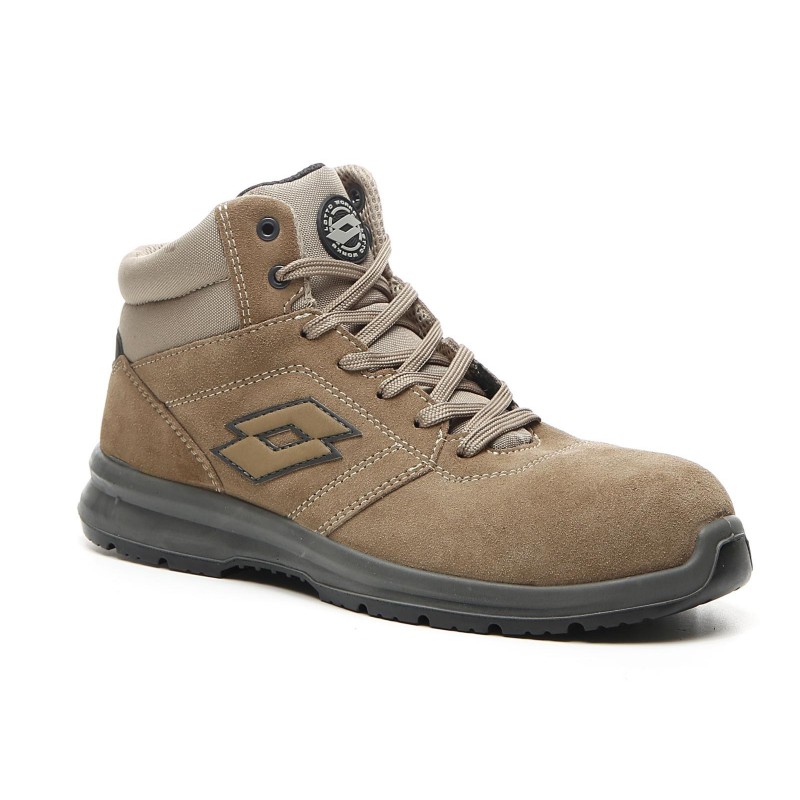 Chaussure securite montante race mid 400 brown Lotto Works cotepro