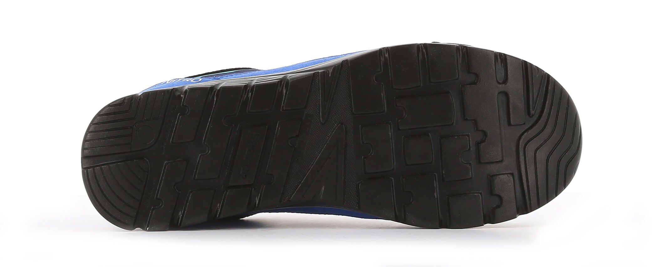 Basket sécurité Sparco légère nitro S3 noir bleu semelle - Côté Pro