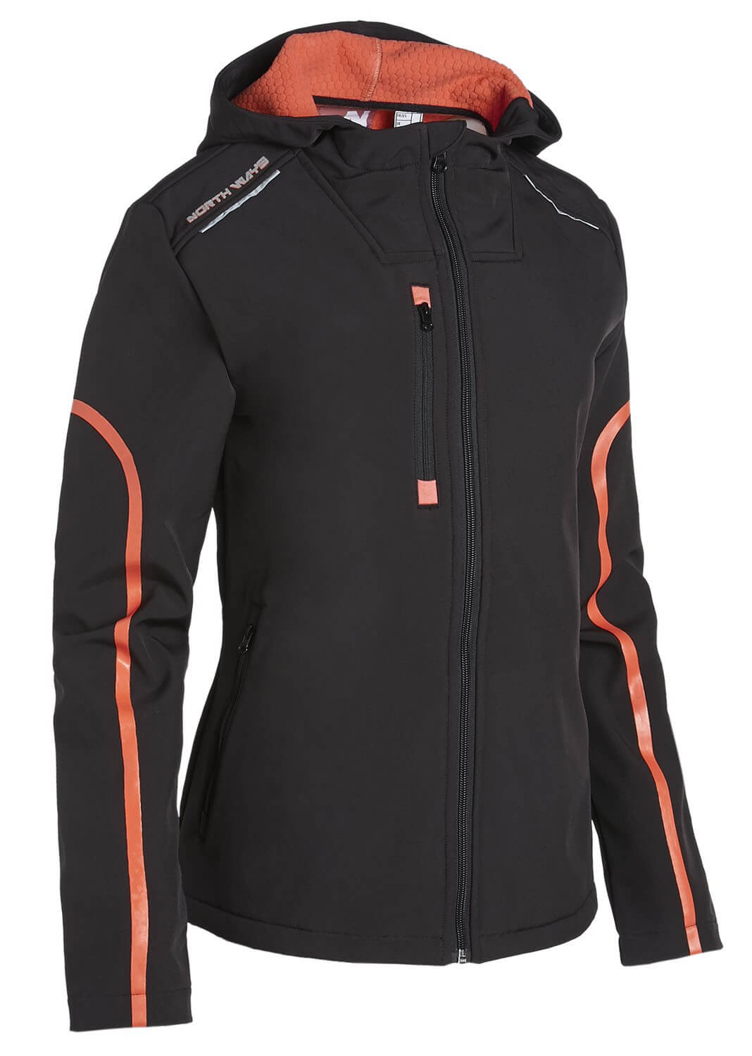 Veste softshell respirante femme justine noir North Ways cotepro