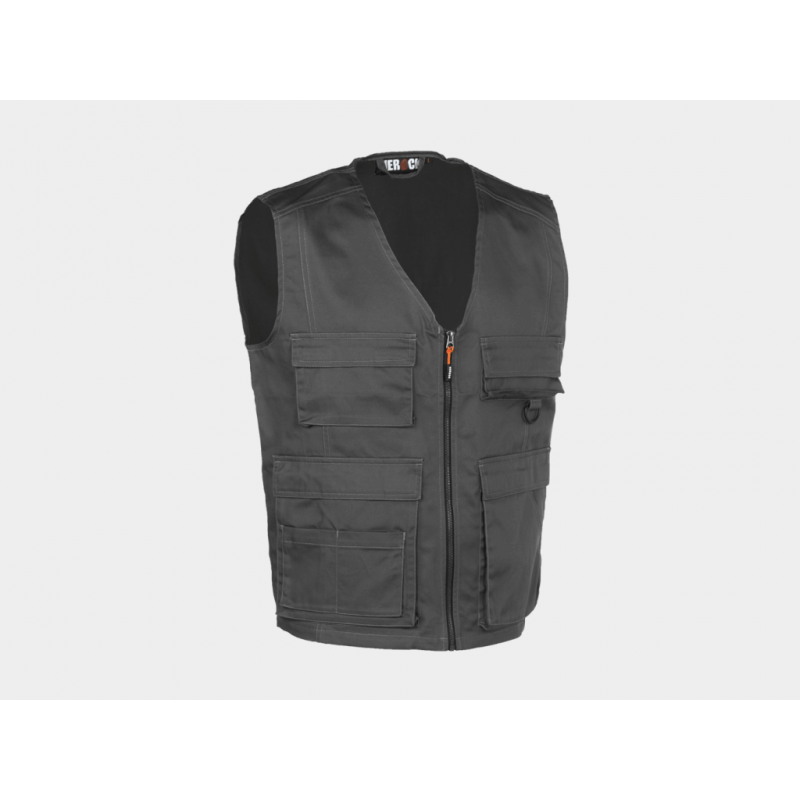 Gilet travail sans manches multipoches Torro Herock cotepro