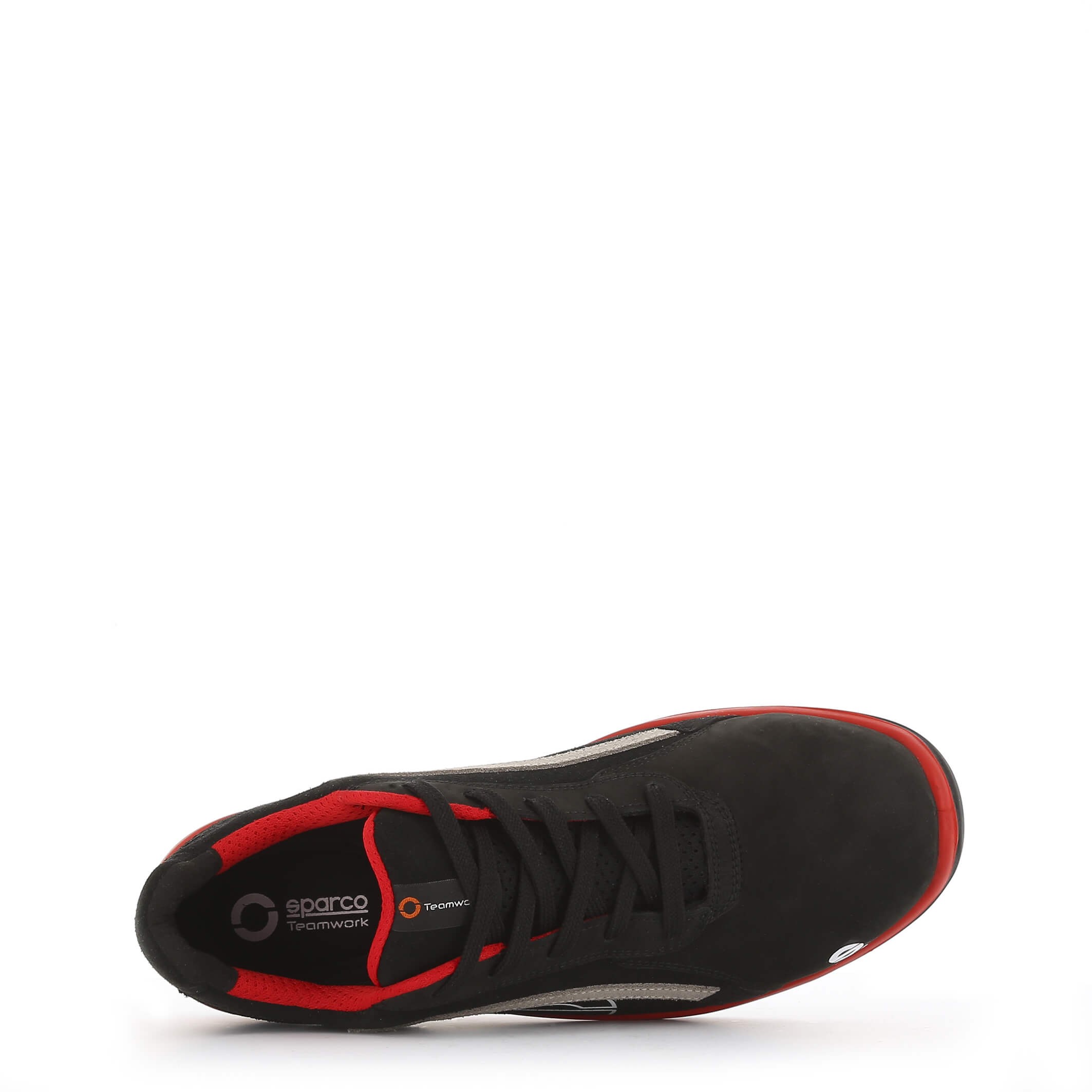 chaussure securite basse Sport evo noir rouge S3 Sparco cotepro vue 2