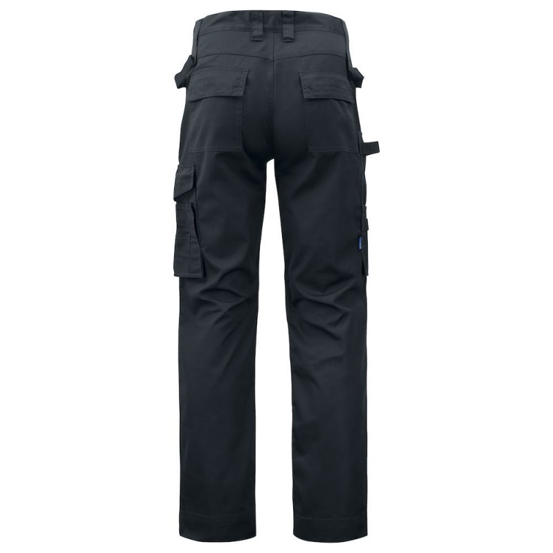 Pantalon travail poches genouilleres 5532 Projob noir ou vert cotepro noir