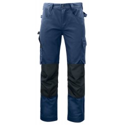 Pantalon travail poches genouilleres 5532 Projob gris ou marine cotepro bleu