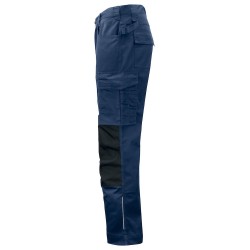 Pantalon travail poches genouilleres 5532 Projob gris ou marine cotepro bleu vue 2