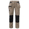 Pantalon de travail poches flottantes 5531 Projob rouge ou beige