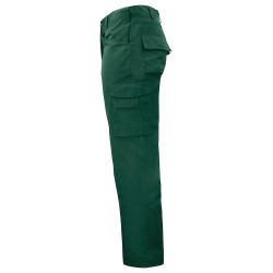 Pantalon travail classique 2530 Projob noir ou vert cotepro vue 2