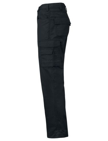 Pantalon travail classique 2530 Projob noir ou vert cotepro noir vue 2