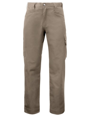 Pantalon travail classique 2530 Projob rouge ou beige cotepro beige