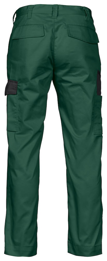 Pantalon travail leger 2518 Projob noir ou vert cotepro vue 1