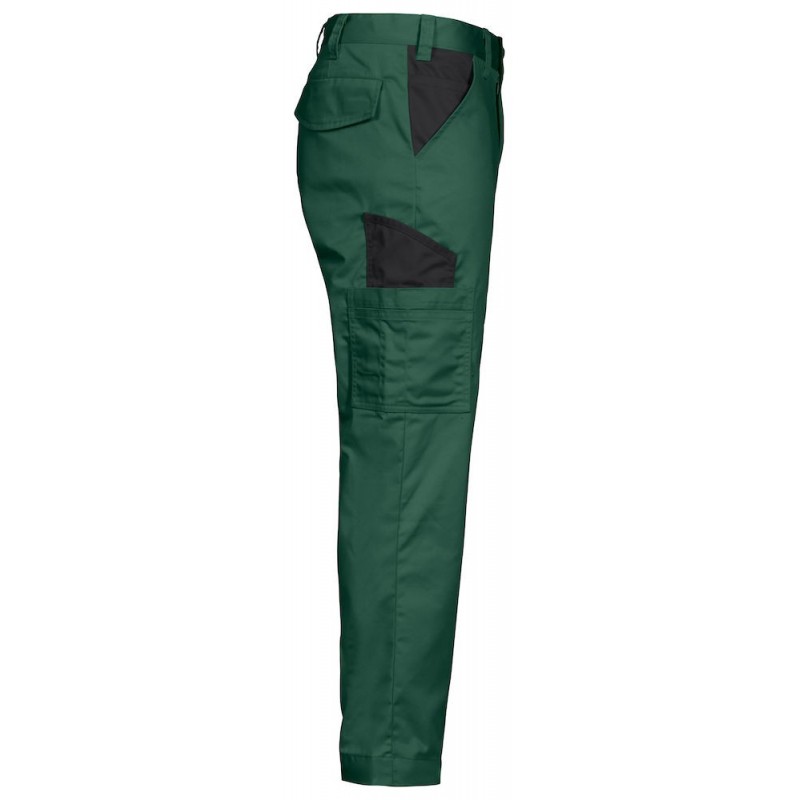 Pantalon travail leger 2518 Projob noir ou vert cotepro