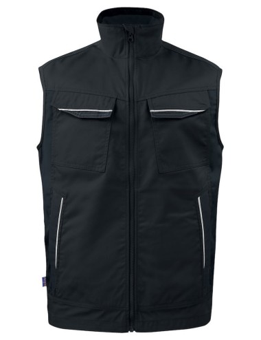 Gilet travail bodywarmer 5706 Projob noir ou vert cotepro noir