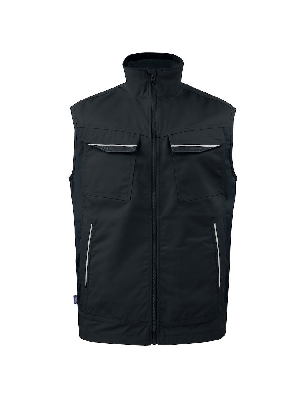 Gilet travail bodywarmer 5706 Projob noir ou vert cotepro noir