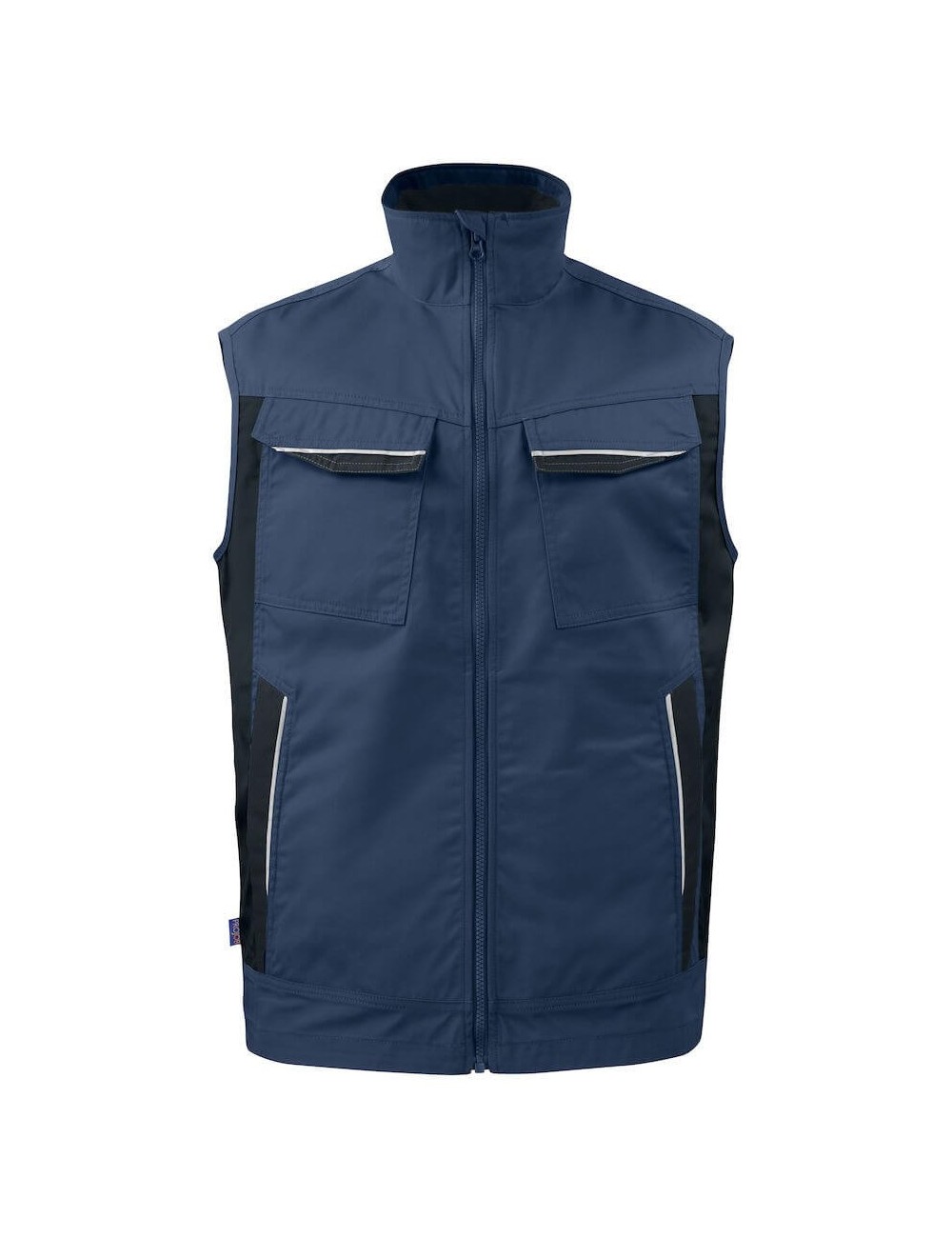 Gilet travail bodywarmer 5706 Projob gris ou marine cotepro marine