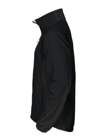 Veste softshell respirante 2422 Projob cotepro noir vue 2