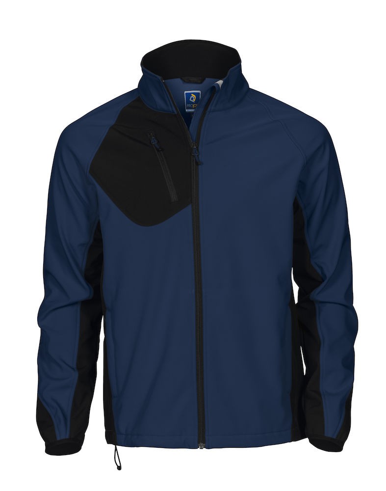 Veste softshell respirante 2422 Projob cotepro marine