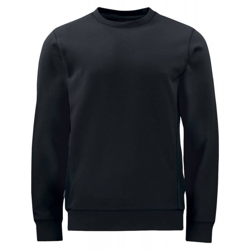 Sweat travail resistant 2127 col rond Projob cotepro noir