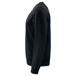 Sweat travail resistant 2127 col rond Projob cotepro noir vue 2
