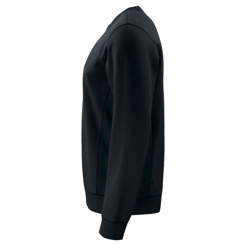 Sweat travail resistant 2127 col rond Projob cotepro noir