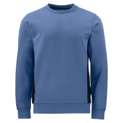 Sweat travail resistant 2127 col rond Projob cotepro ciel