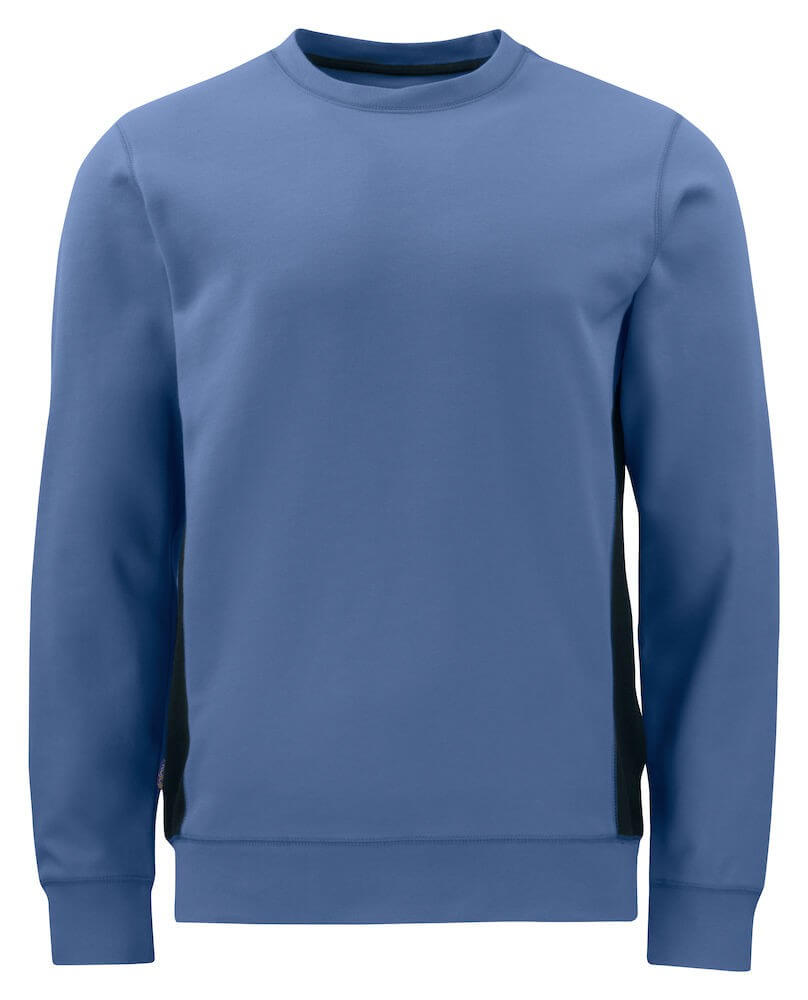 Sweat travail resistant 2127 col rond Projob cotepro ciel