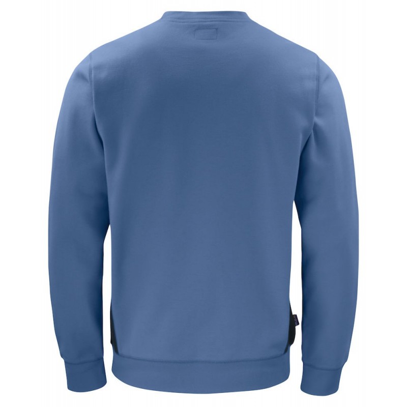 Sweat travail resistant 2127 col rond Projob cotepro ciel