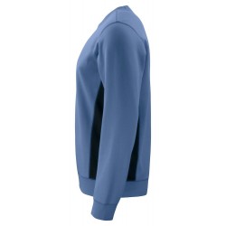Sweat travail resistant 2127 col rond Projob cotepro ciel vue 2