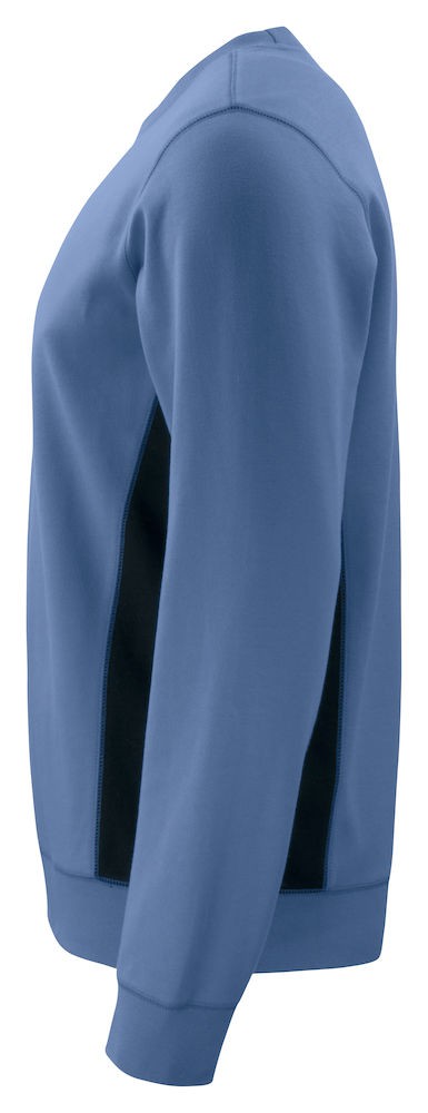 Sweat travail resistant 2127 col rond Projob cotepro ciel