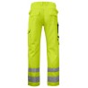 Pantalon haute visibilité avec poches genoux 6532 Projob jaune