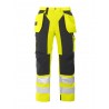 Pantalon haute visibilité classe 2 résistant 6506 Projob jaune