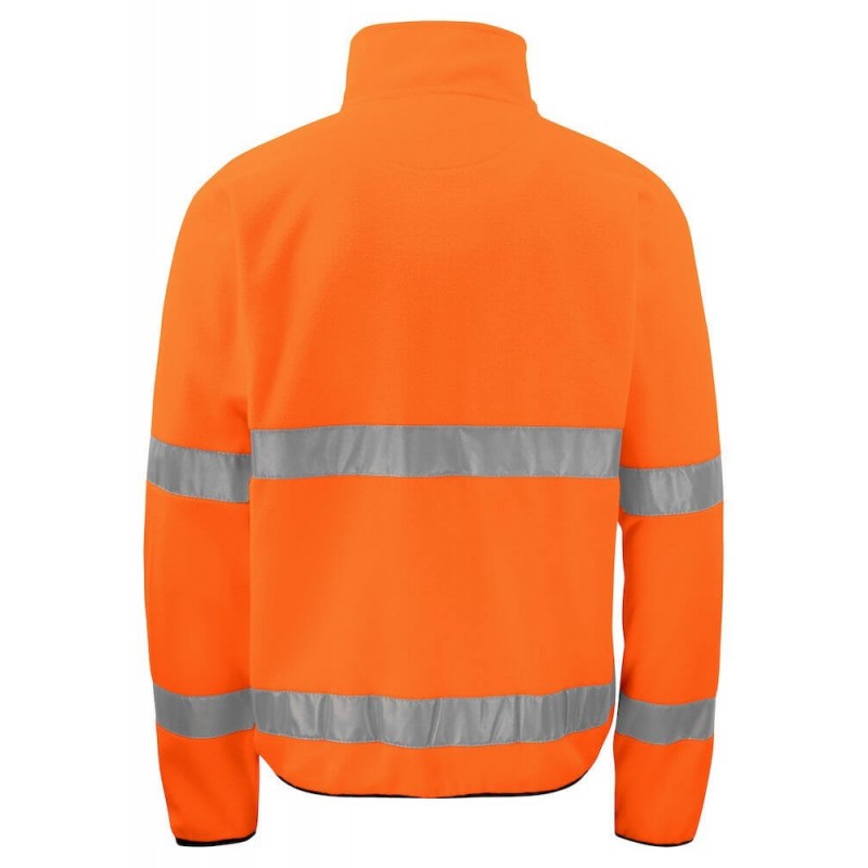 Gilet polaire haute visibilite 6327 Projob orange fluo cotepro