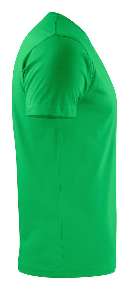 Tee shirt manches courtes vert Heavy RSX lot 5 cotepro vue 2
