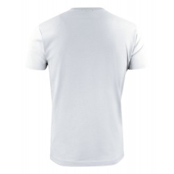 Tee shirt manches courtes blanc Heavy RSX lot 5 cotepro vue 1