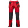 Pantalon de travail résistant en stretch flexible 3520 Projob rouge ou bleu