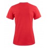 Tee shirt manches courtes femme rouge Heavy RSX lot de 5