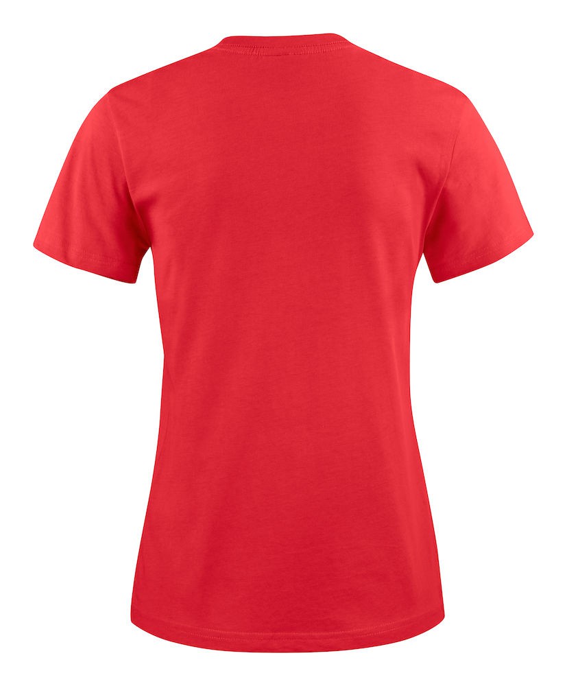 Tee shirt manches courtes femme rouge Heavy RSX lot 5 cotepro