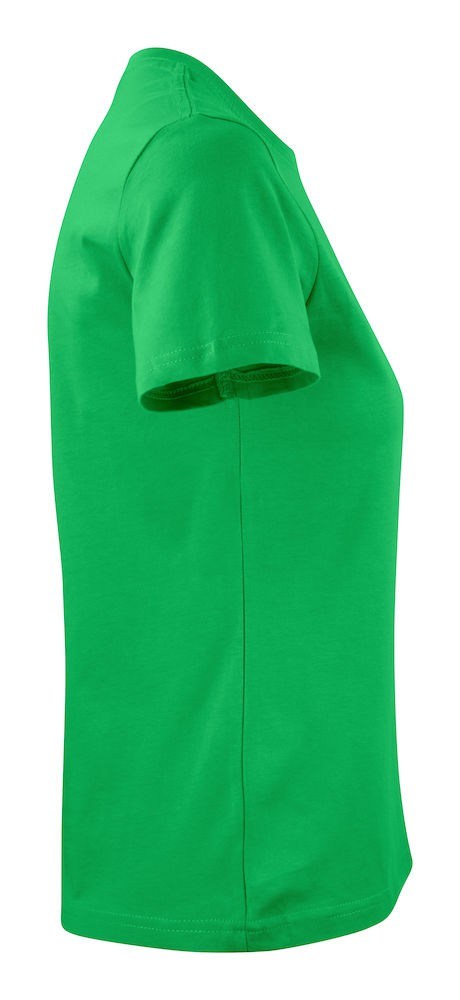 Tee shirt manches courtes femme vert Heavy RSX lot 5 cotepro vue 2
