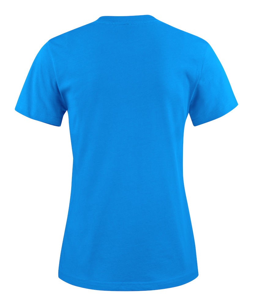 Tee shirt manches courtes femme bleu Heavy RSX lot 5 cotepro vue 1