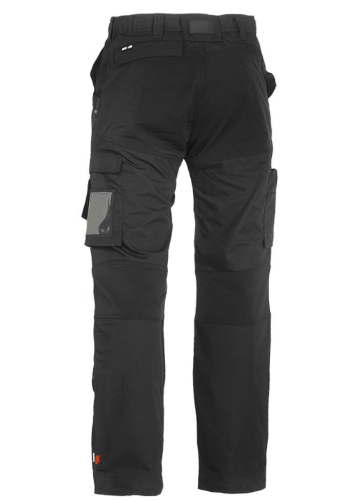 Pantalon travail tissu extensible Hector noir Herock cotepro