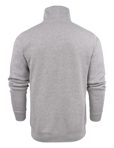 Sweat travail zippee homme Javelin RSX Printer cotepro gris clair vue 1