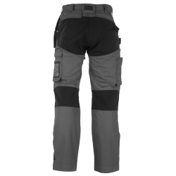 Pantalon travail tissu extensible spector gris Herock cotepro vue 1