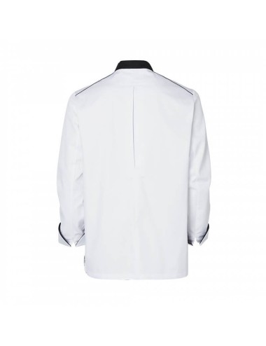 Veste cuisine manches longues homme Neospirit Molinel cotepro noir vue 1
