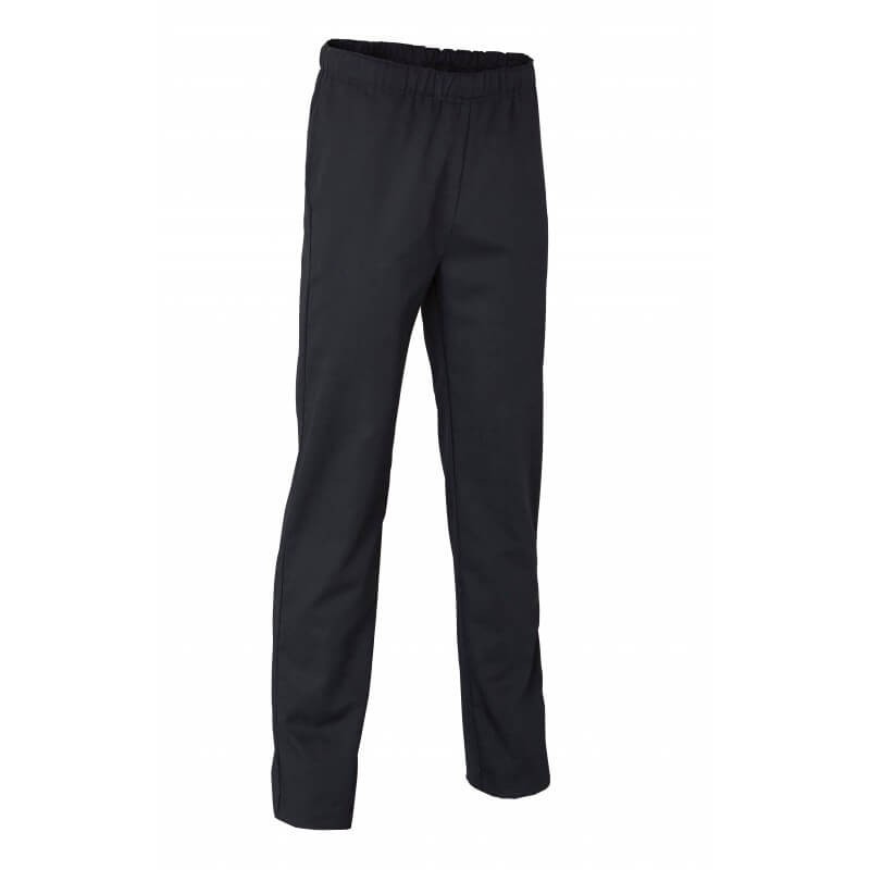 Pantalon cuisinier homme confortable Promys Molinel cotepro noir