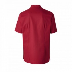 Veste cuisine manches courtes Shade Molinel cotepro rouge vue 1