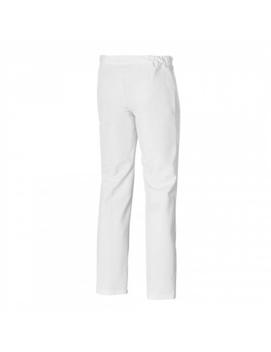 Pantalon cuisine homme PB03 Molinel cotepro blanc vue 1