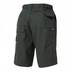 Bermuda travail resistant optimax CP Molinel cotepro vert vue 1