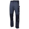 Pantalon de travail coupe ajustée avec poches genouillères LMA