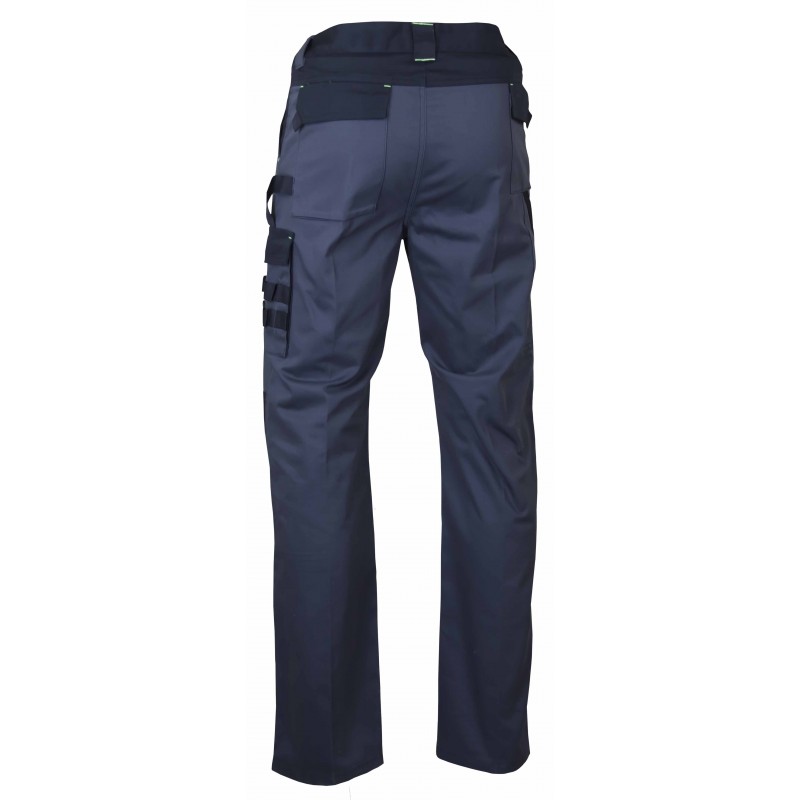 Pantalon travail coupe ajustee poches genouilleres LMA cotepro